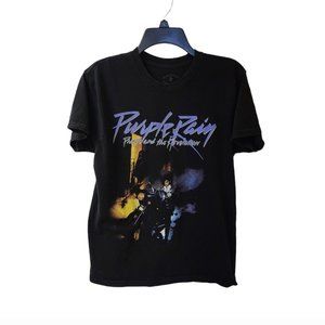 The Prince Estate Purple Rain Black Shirt Medium